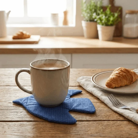 Vintage Bird Cotton Coaster – Washable Heat-Insulating Placemat Decorative Coaster Oasis Select