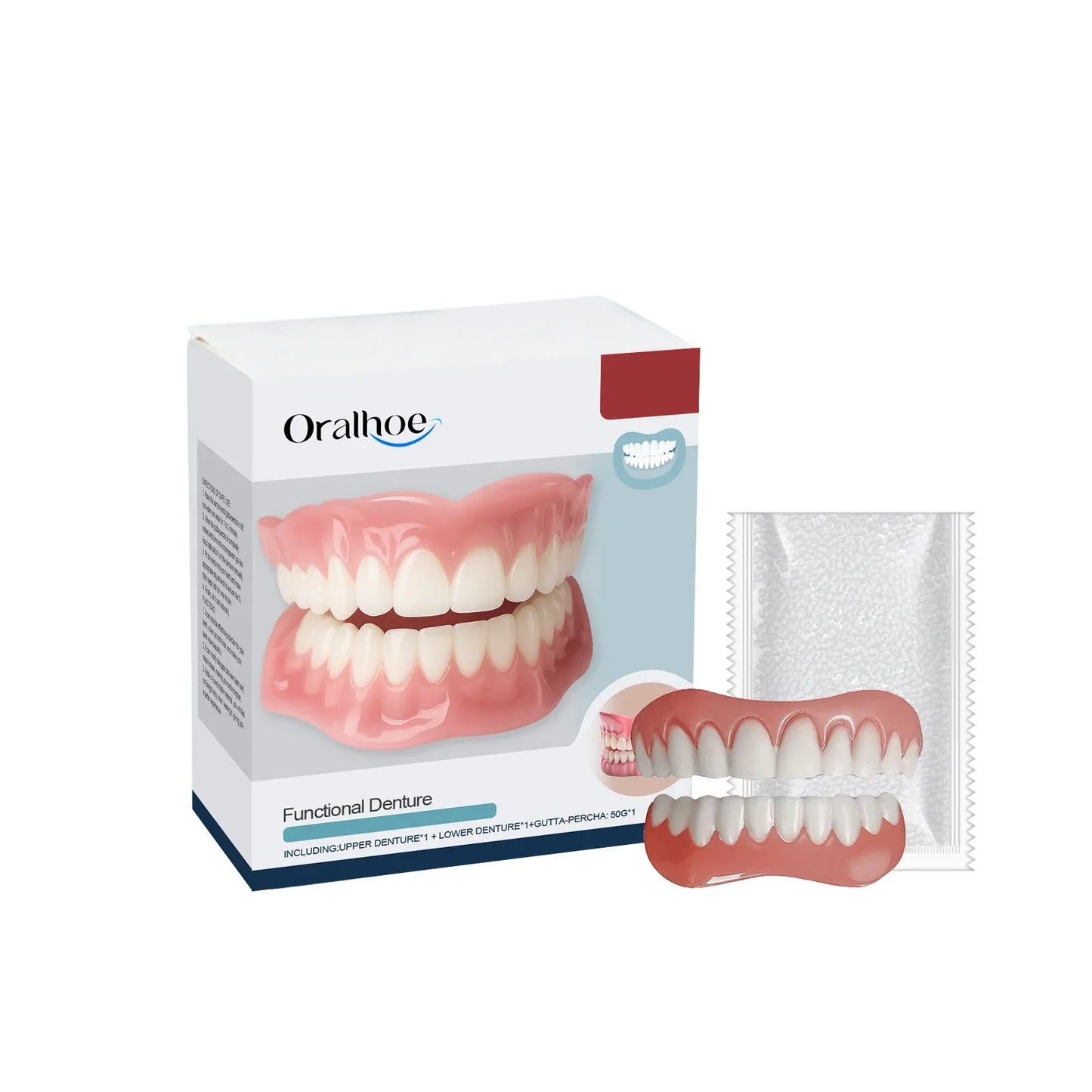Denture Decoration Set – Natural Fit & Smile Enhancement