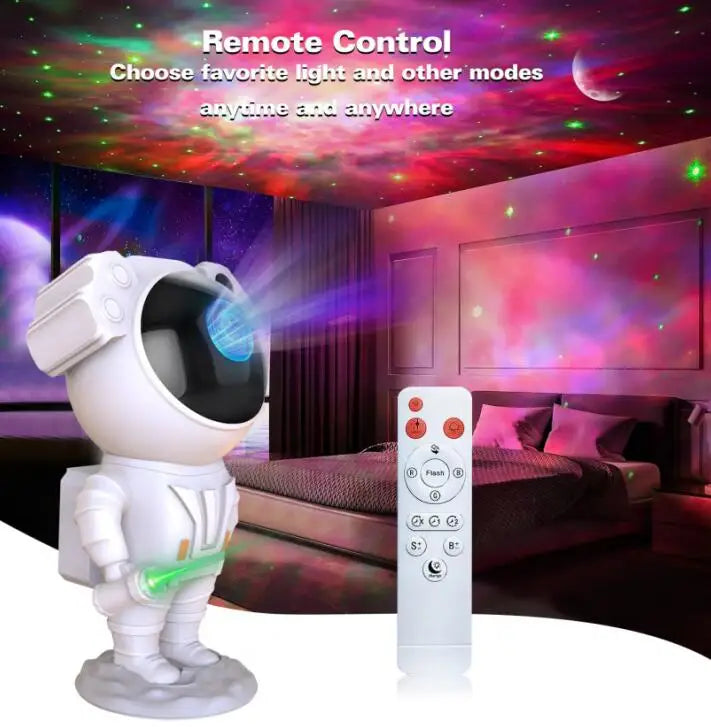 Star Projection Lamp Portable LED Ceiling Projector Night Light with Remote Control for Bedroom Decoration Star Projection Lamp Peaceful Pleasures Health and Wellness WHITE