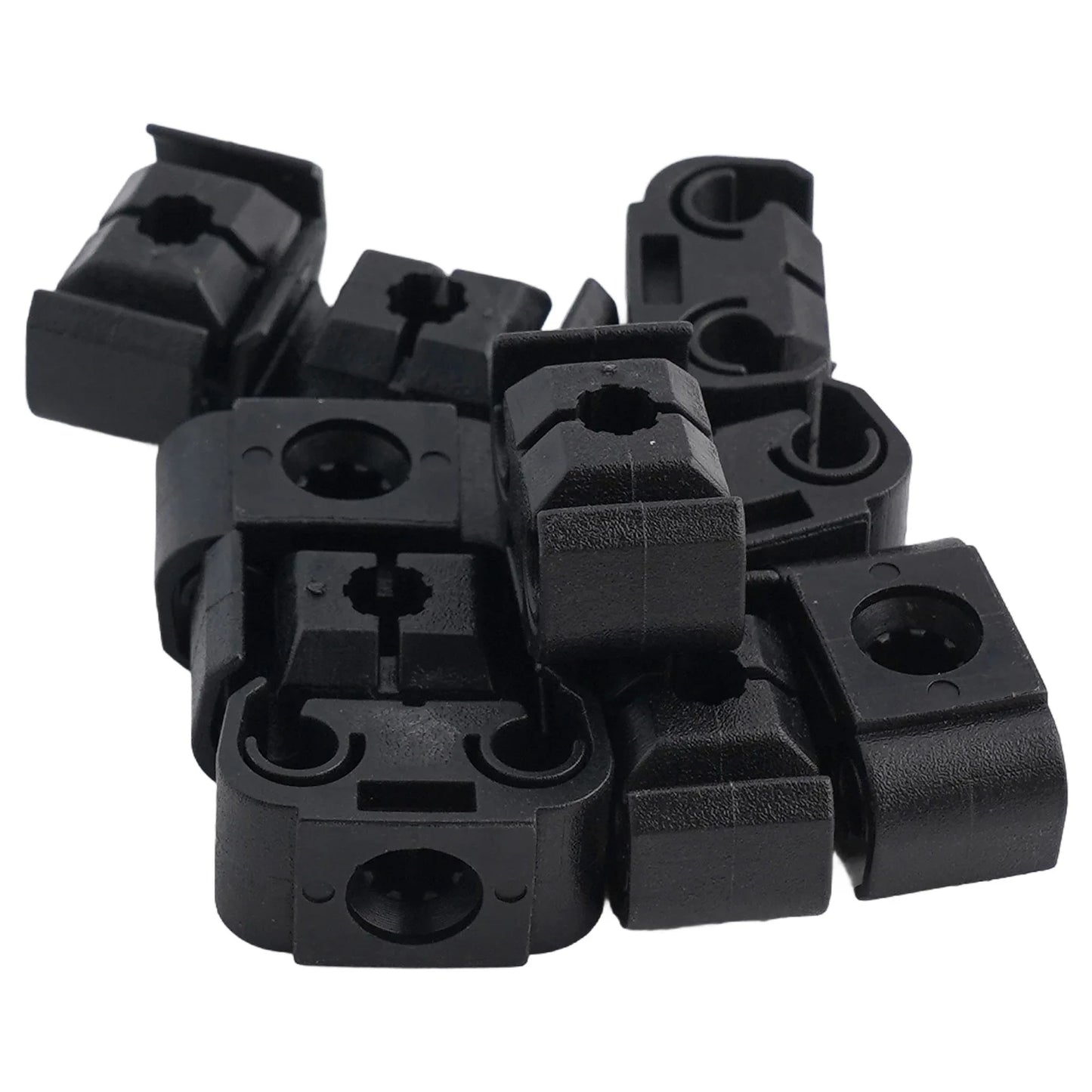 10/20/30 Pcs Car Brackets Brake Line Hose Clips Double Cable Holder For 5mm (3/16") Brake Pipe Car Interior Accessories Peaceful Pleasures Health and Wellness