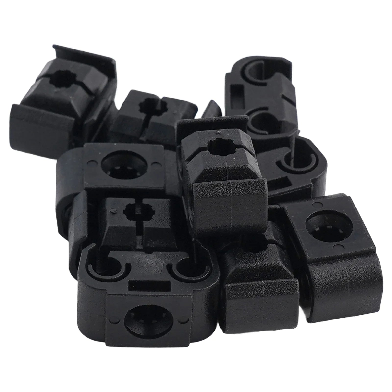 10/20/30 Pcs Car Brackets Brake Line Hose Clips Double Cable Holder For 5mm (3/16") Brake Pipe Car Interior Accessories Peaceful Pleasures Health and Wellness