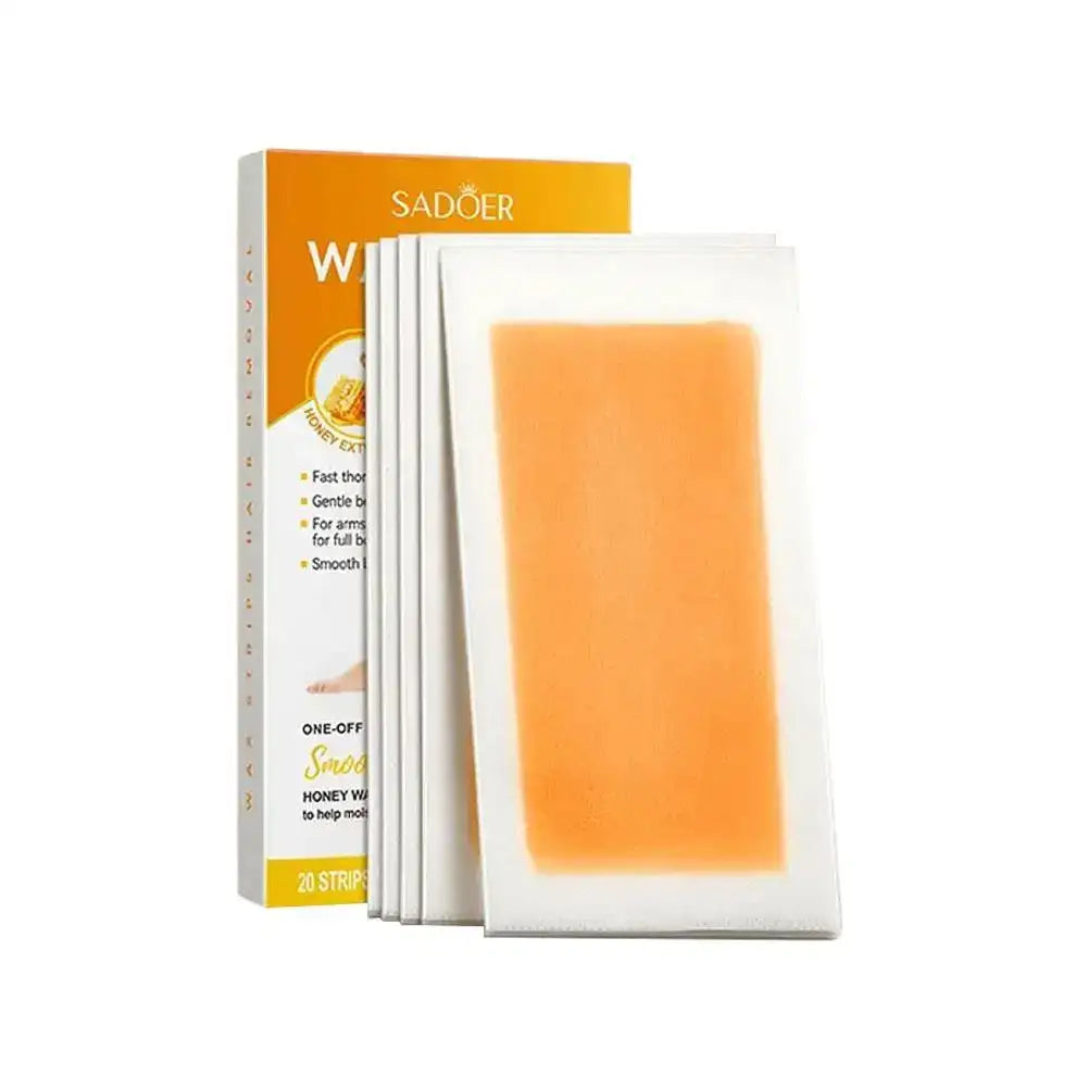 Hair Removal Wax Strips – Face, Body & Bikini, 10ct Peaceful Pleasures Health and Wellness