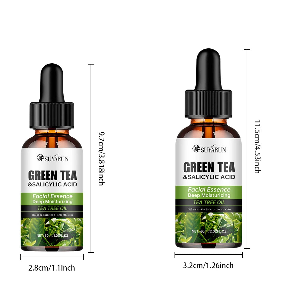 Contains salicylic acid and green tea to remove dark spots Moisturizing Repair Anti-aging Essence Facial Skin Care Peaceful Pleasures Health and Wellness