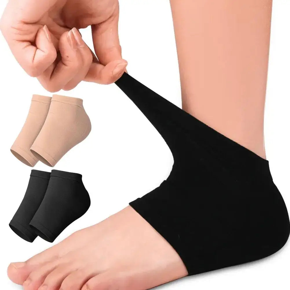 Silicone Heel Protector Socks – Anti-Crack & Plantar Fasciitis Heel Protector Socks Peaceful Pleasures Health and Wellness