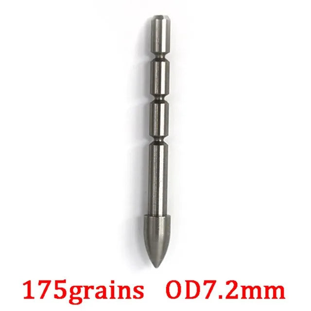 Archery ID3 2 4 5 6 8 0 Stainless Steel Insert Arrowhead Point Tips