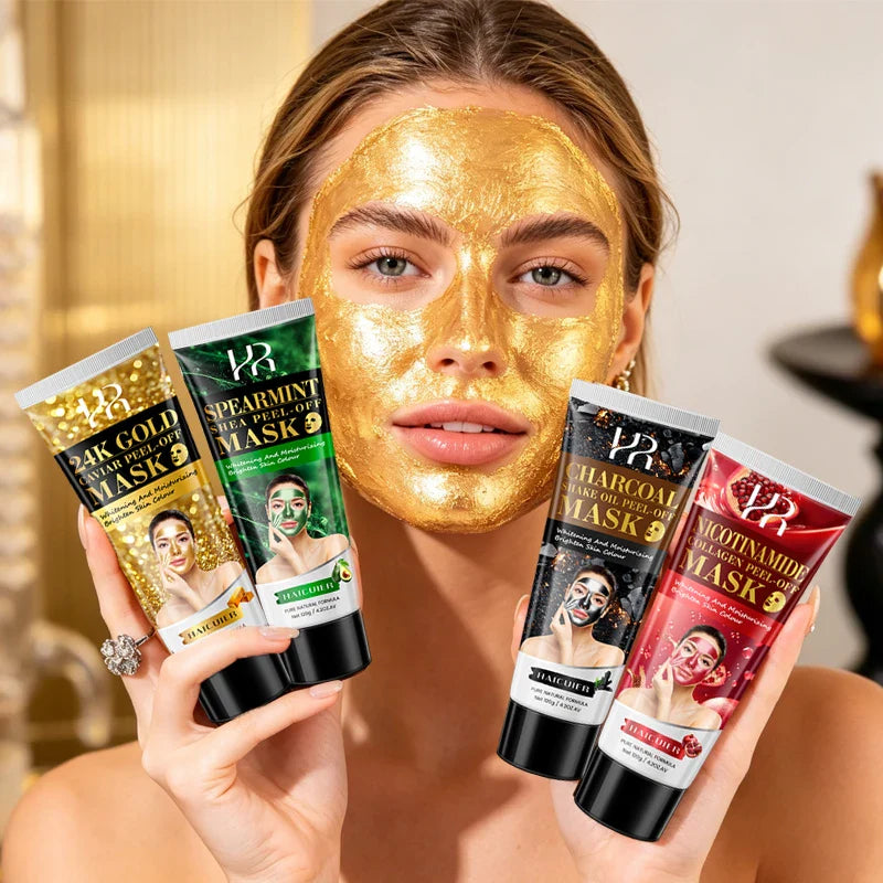 Moisturizing Peel-Off Facial Mask – Deep Clean & Natural Care