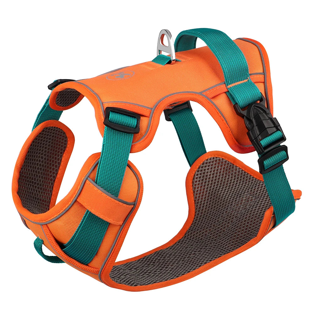 Mesh Breathable Reflective Dog Harness Vest – All Sizes