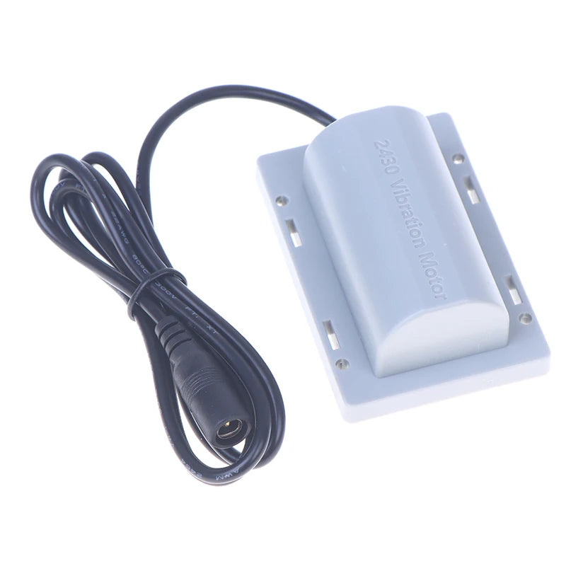 2430 Micro DC 12V Chair Pillow Vibrating Motor Waterproof Vibrating Motor Massage Belt Flat Base Attractor Frog Feeding Motor Peaceful Pleasures Health and Wellness