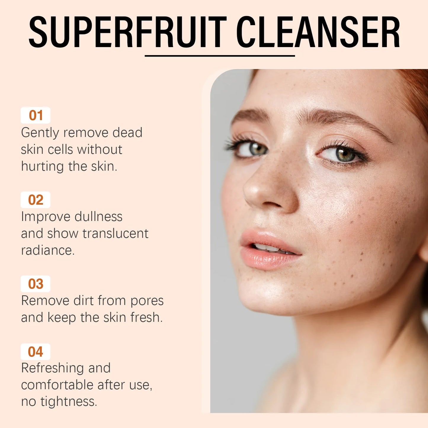 OceAura Papaya Face & Body Cleanser – Brightening Scrub