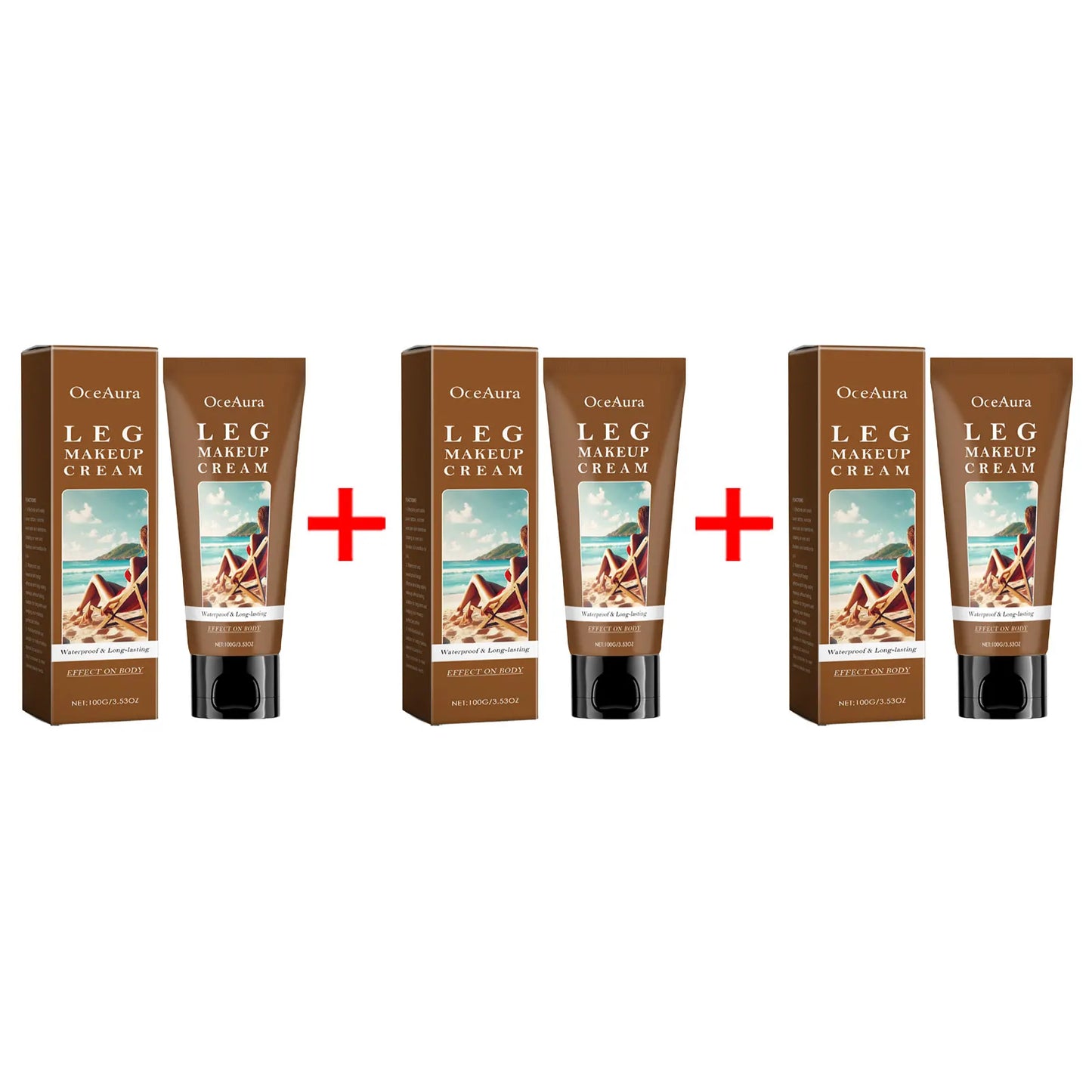 OceAura Leg Makeup Lotion – Waterproof Body Foundation