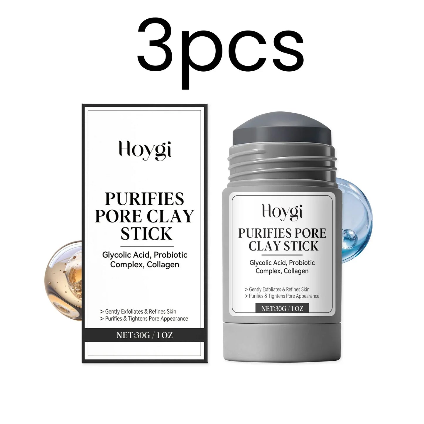 Hoygi Pore Clay Mask Stick – Deep Cleanse & Blackhead Removal