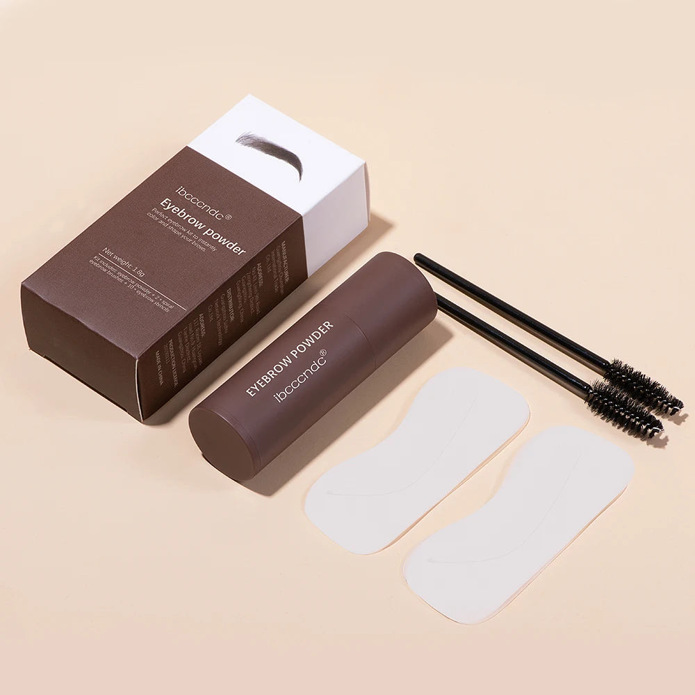 Eyebrow Stamp Waterproof Long Lasting Natural Brow Stamp Shaping Kit Shape Brow Stamp Contouring Stick Hairline 3Colors Peaceful Pleasures Health and Wellness