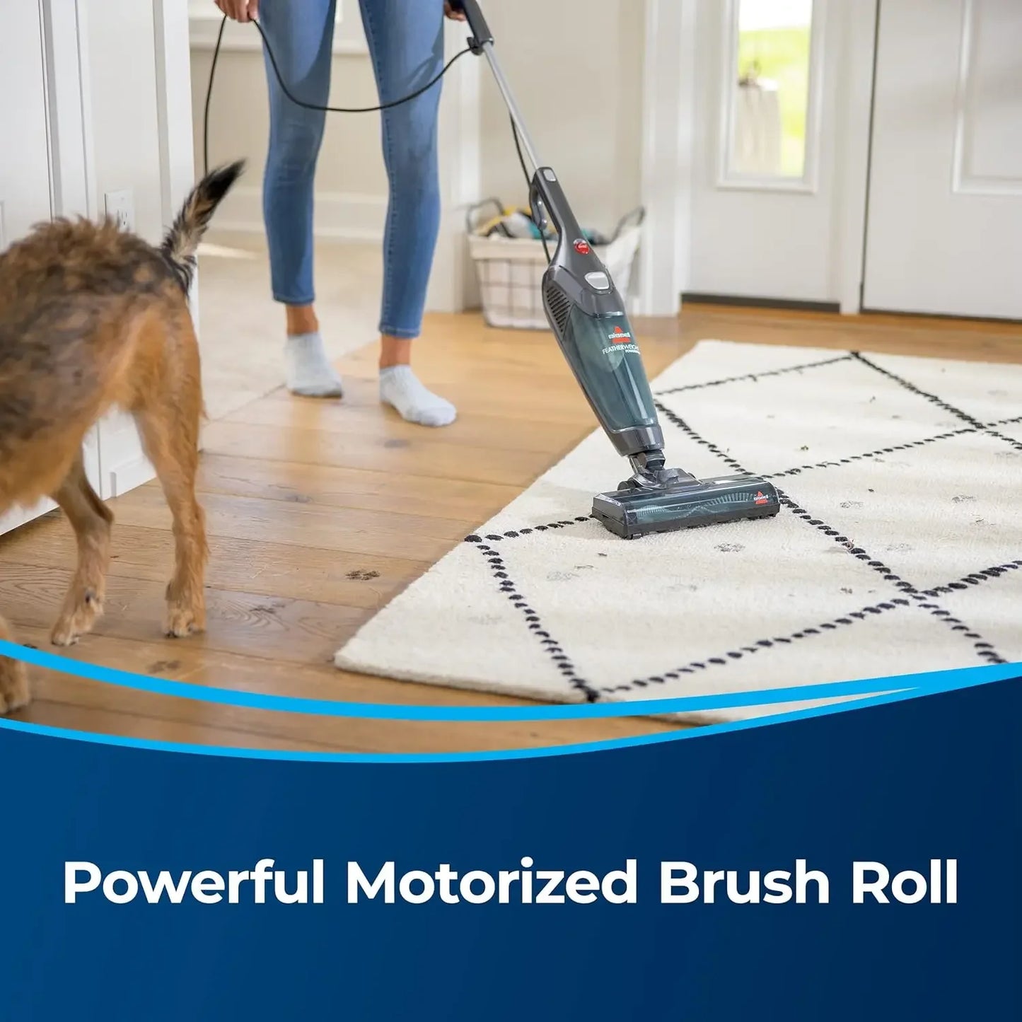 Lightweight 600W PowerBrush Vacuum – 3-in-1 for Carpets, Floors & Upholstery Vacuum Cleaners Peaceful Pleasures Health and Wellness