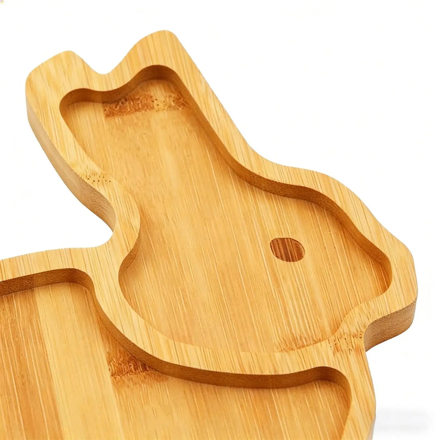 Wooden Carrot Bunny Serving Platter Party Tray Funny Charcuterie Board Easter Platter for Food Dessert Cookie Cake Fruit Snack Peaceful Pleasures Health and Wellness