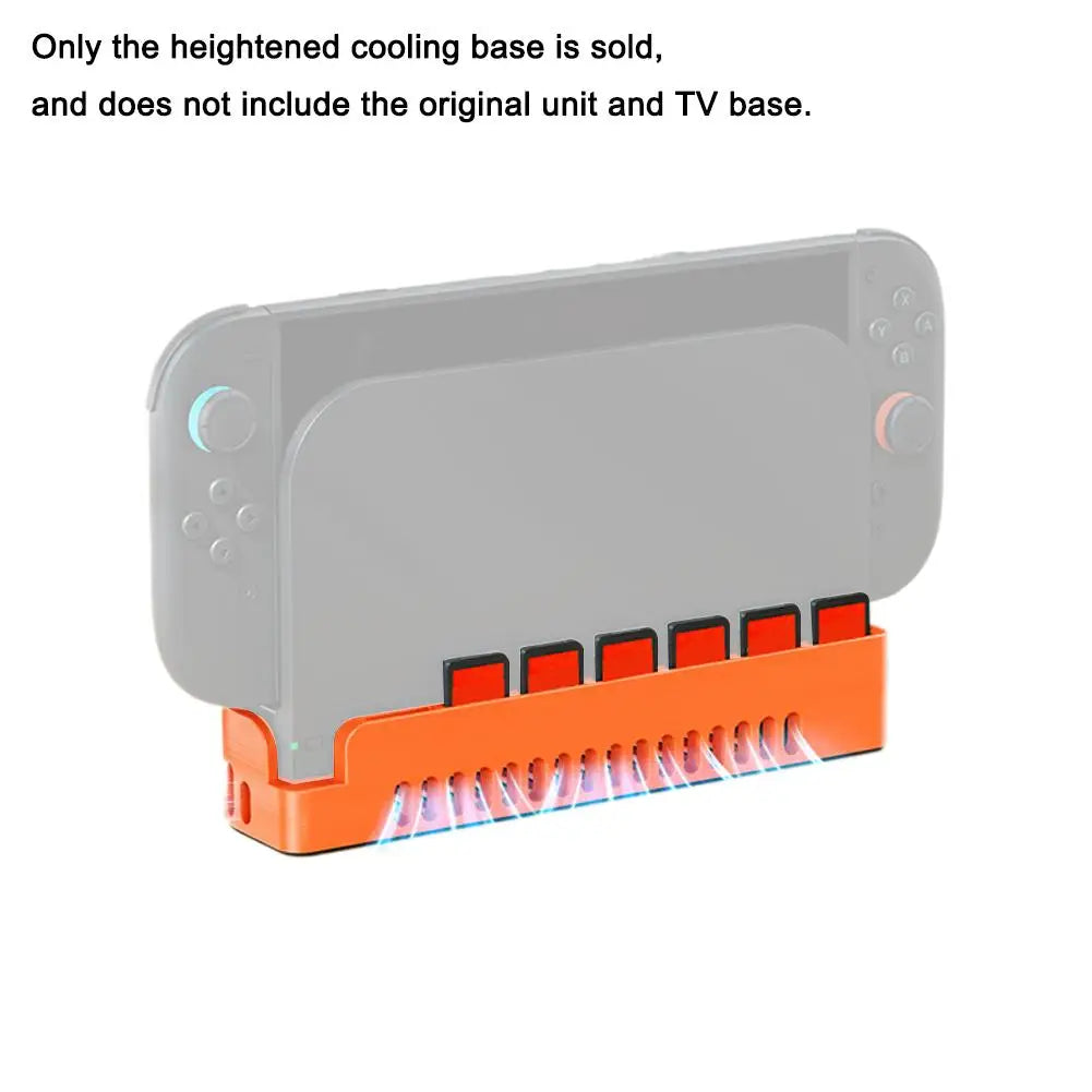 Nintendo Switch 2 Cooling Base Stand – 3D Printed Ventilation