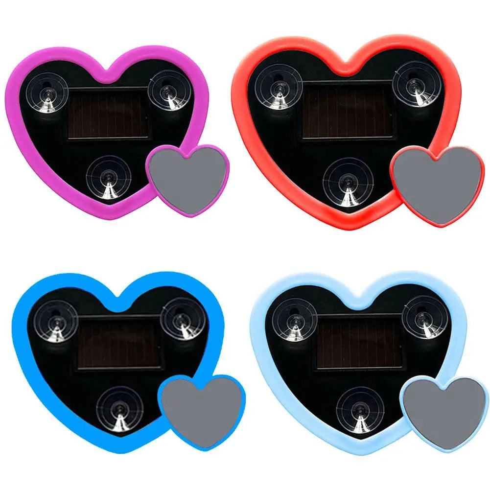 Solar Heart Neon LED Car Interior Light – 5 Modes | Dashboard