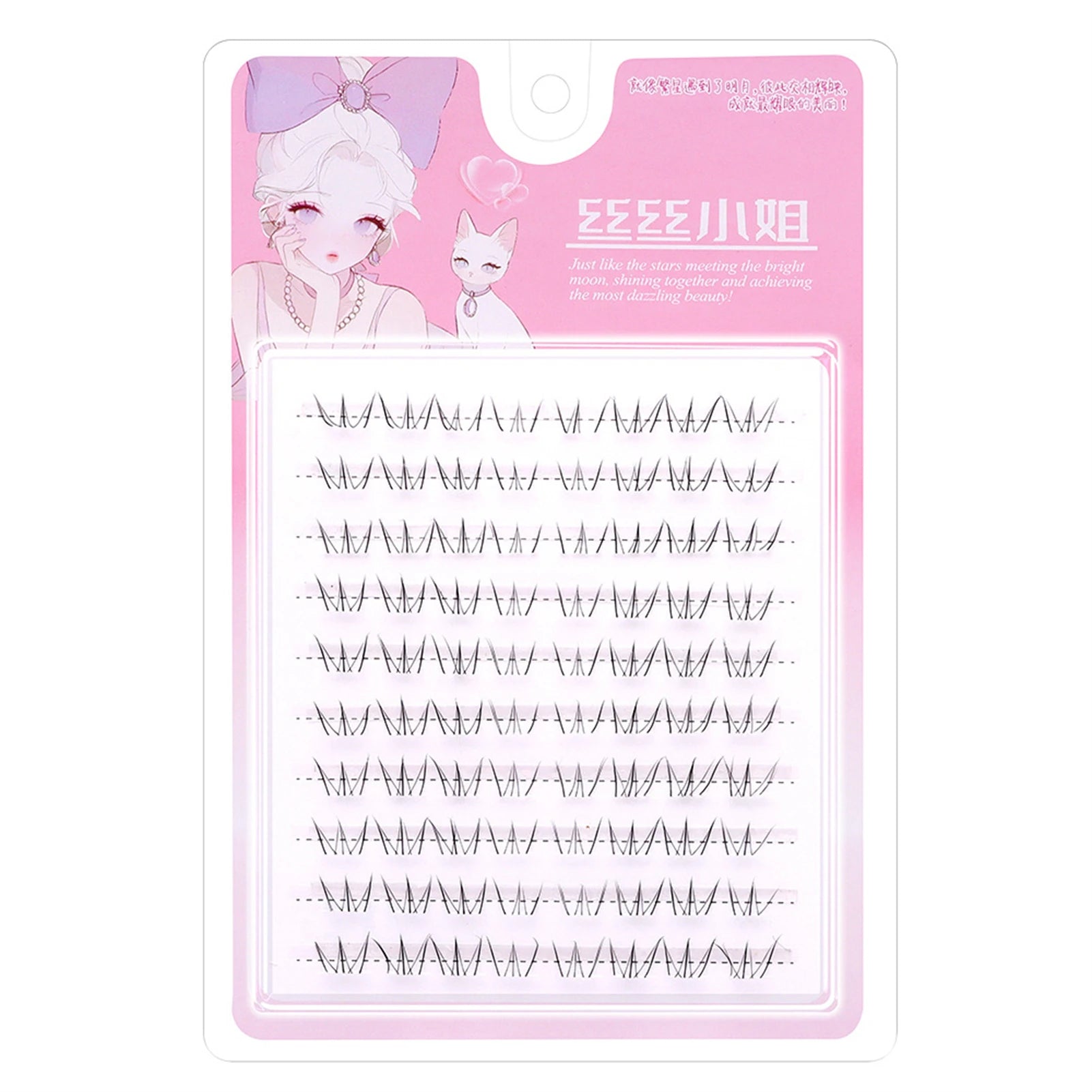 Cat's paw Eyelashes Cluster Lashes Individual Lashes Soft Idol Lash Clusters Reusable Natural DIY Under Lashes Peaceful Pleasures Health and Wellness style3