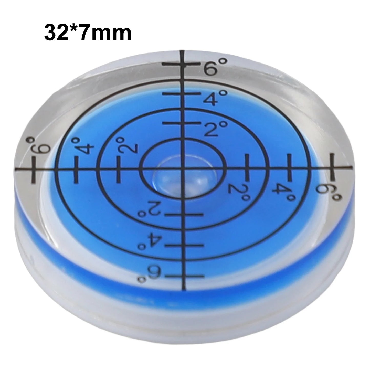 Spirit Bubble Degree Mark Level Round Circular Measuring Meter