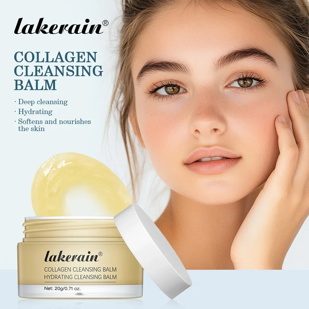 Lakerain Collagen Cleansing Balm – Makeup Remover & Hydrator