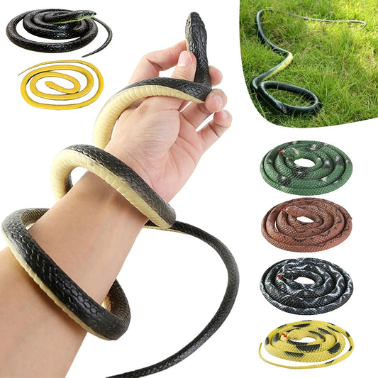 Realistic Rubber Anaconda Snake Toy – Halloween Prank Prop Prank Novelty Toy Peaceful Pleasures Health and Wellness