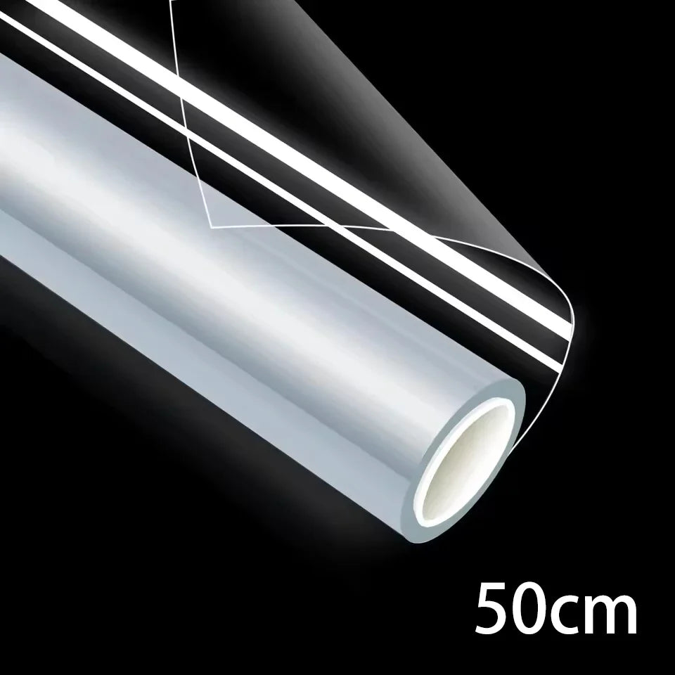 Shatterproof Window Safety Film – Clear Self-Adhesive PET