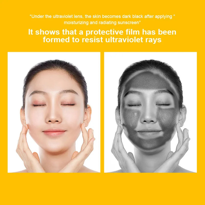 Sunscreen SPF50+ Facial Body Sunscreen Whitening Sun Cream Sunblock Skin Protective Cream Anti-Aging Oil-control Moisturizing Peaceful Pleasures Health and Wellness