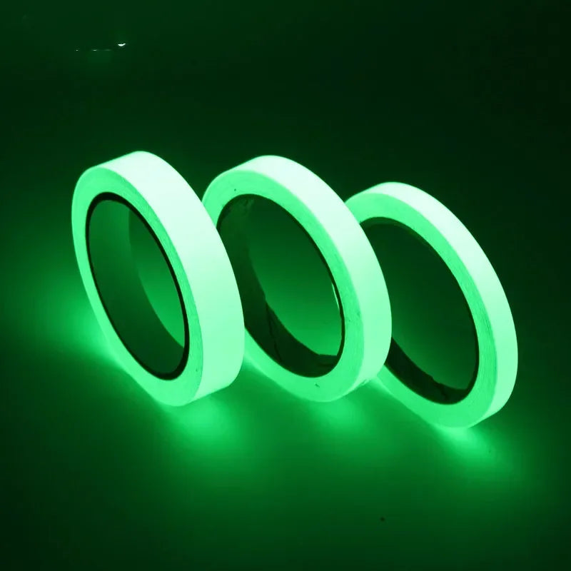 Glow-in-the-Dark Self-Adhesive Tape | Waterproof Luminous Safety Luminous Safety Tape Peaceful Pleasures Health and Wellness