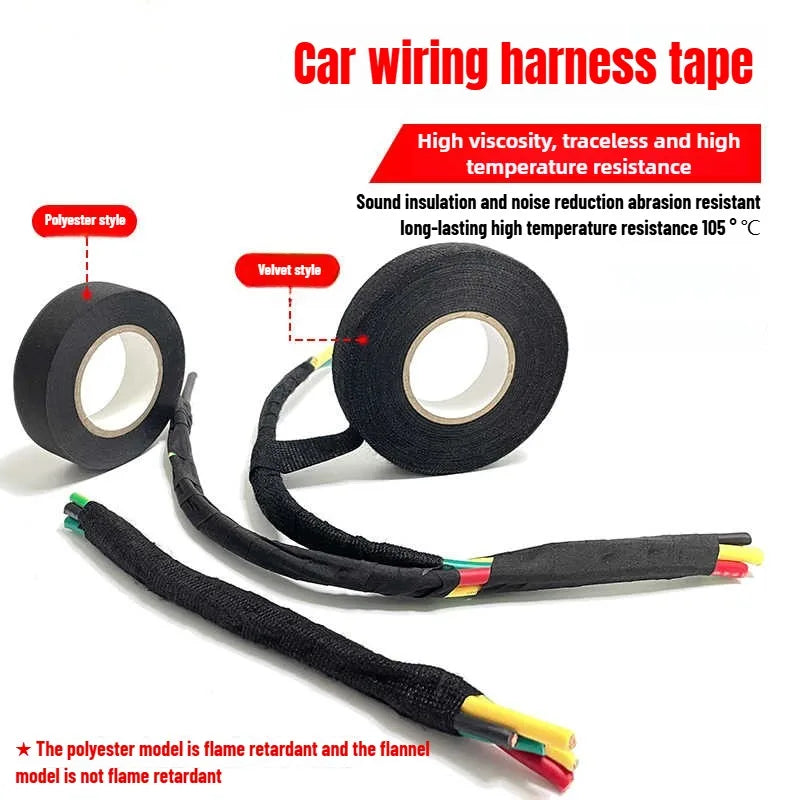 Heat-Resistant Waterproof Electrical Cloth Tape – Wiring Harness