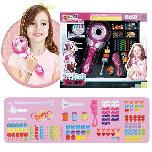 Electric Automatic Hair Braider DIY Twist Braiding Machine Hair Braiding Machine Peaceful Pleasures Health and Wellness