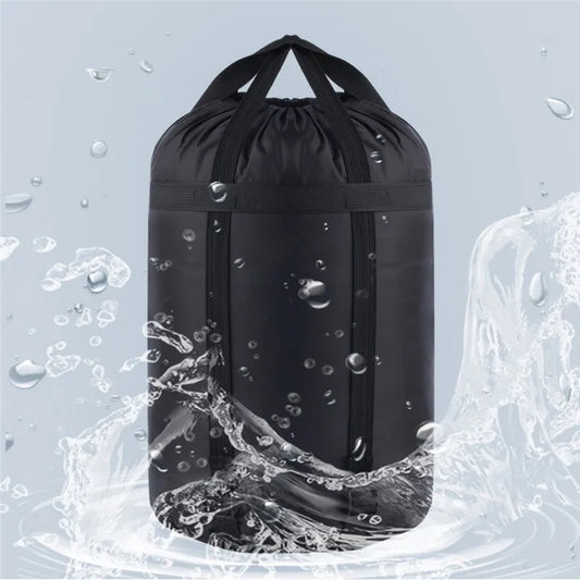 Outdoor Waterproof Compression Stuff Sack Convenient Lightweight Sleeping Bag Storage Package For Camping Travel Drift Hiking Peaceful Pleasures Health and Wellness