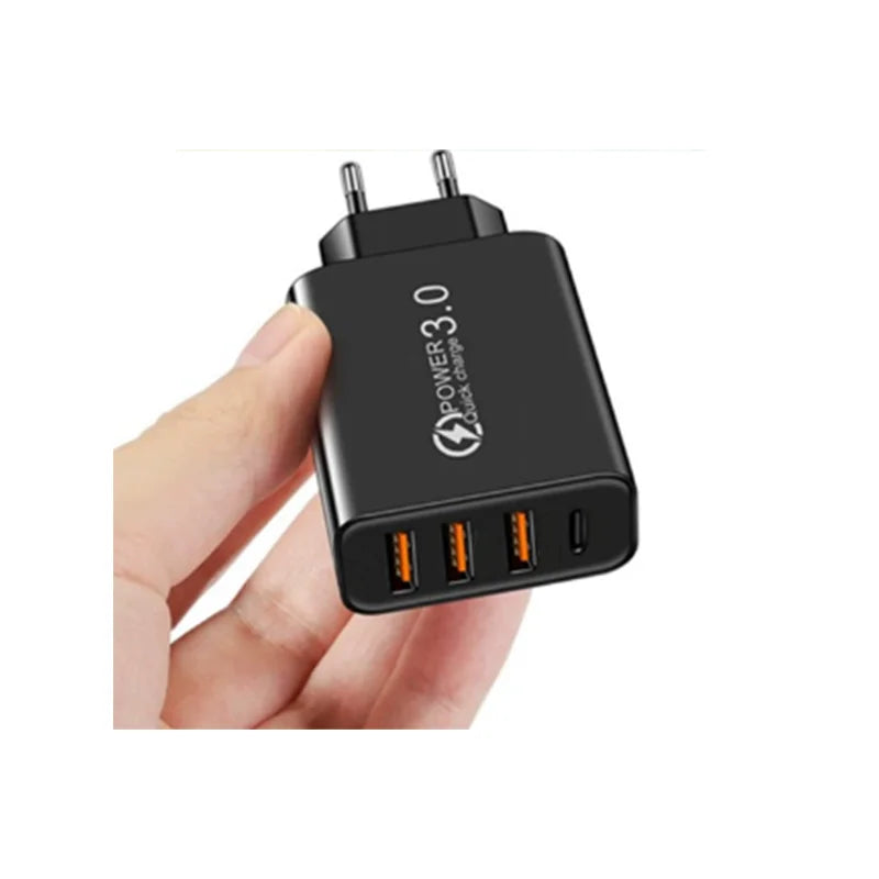 20W USB-C PD Fast Wall Charger – iPhone & Samsung Compatible