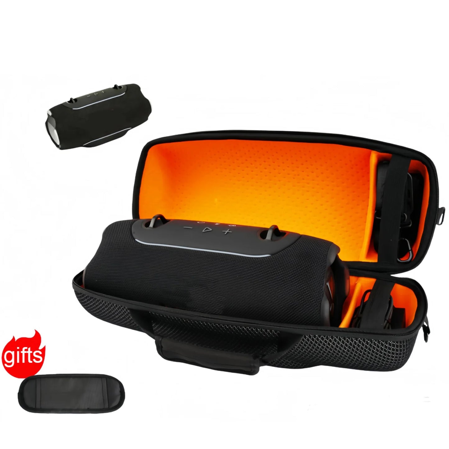 Triple-Layer Drop Protection For JBL XTREME 5 Carrying Case Hard EVA Shockproof Waterproof Portable Bag With Shoulder Pad Peaceful Pleasures Health and Wellness