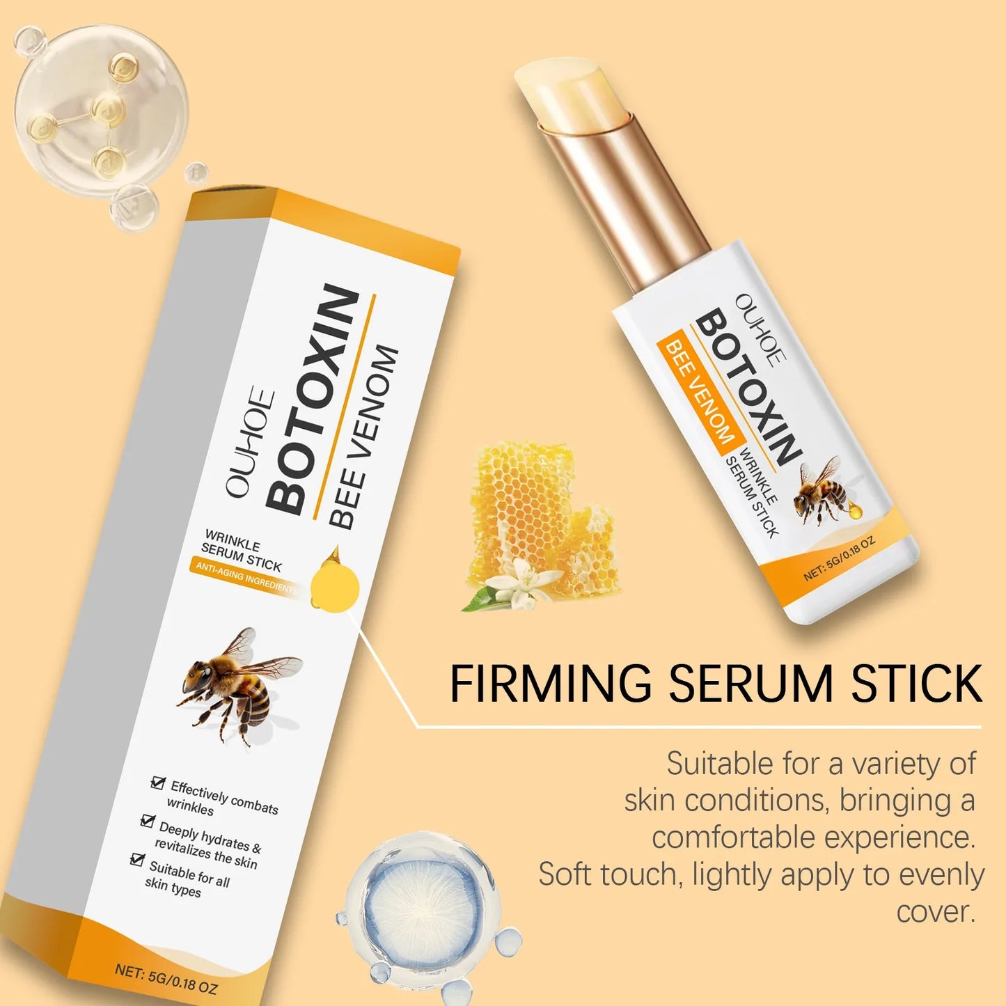 Bee Venom Anti-Wrinkle Stick – Face & Eye Firming Cream