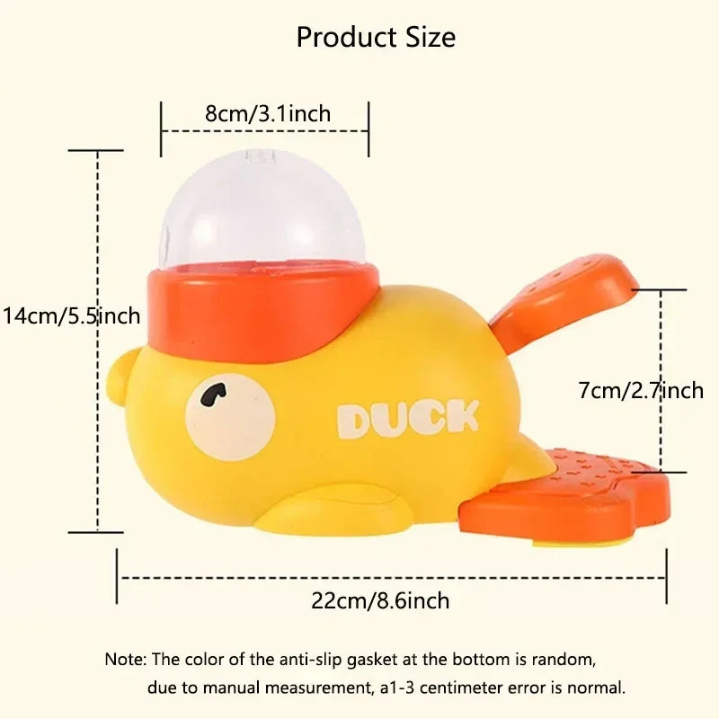 Duck Interactive Pet Treat Dispenser Puzzle Slow Feeder Toy