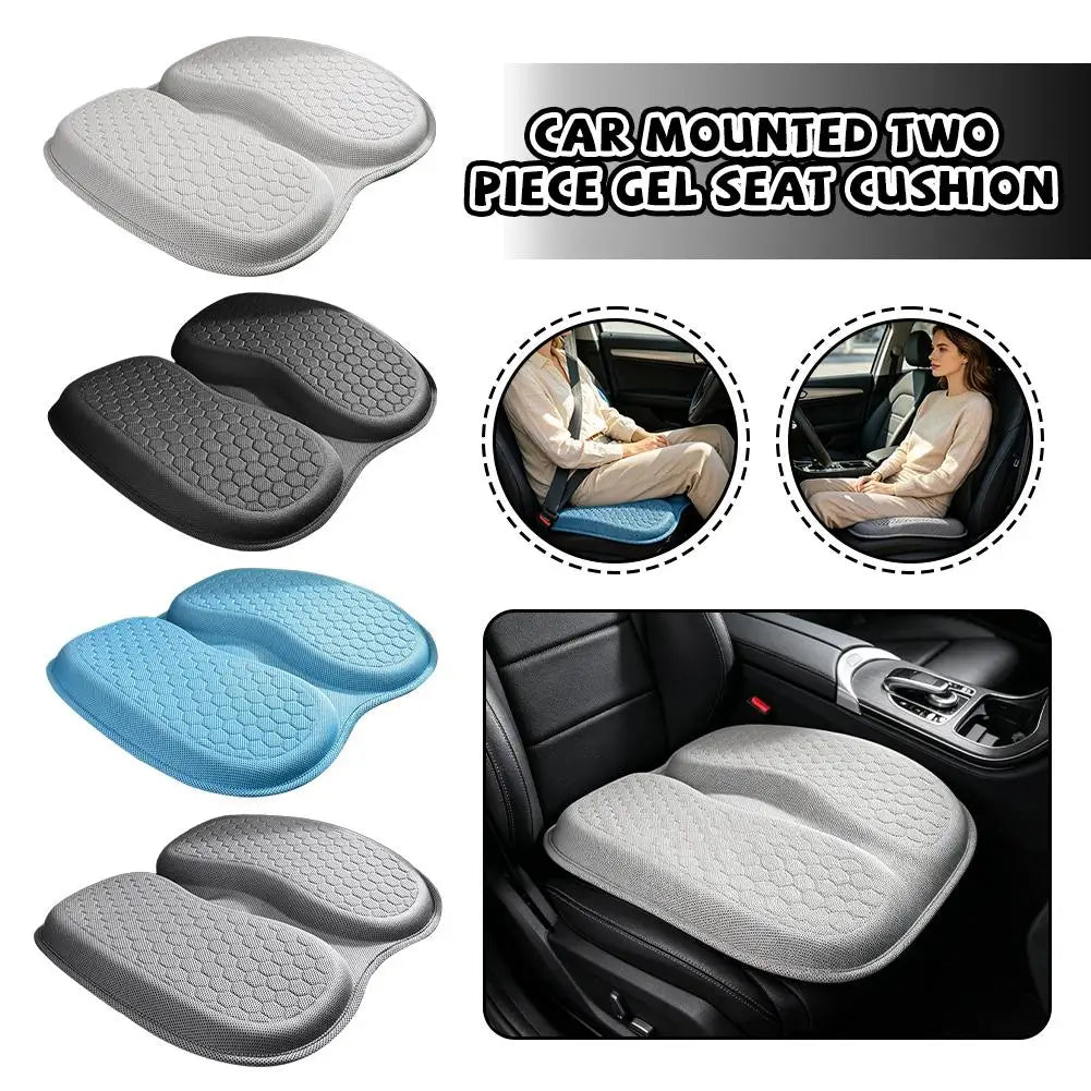 Cooling Gel Seat Cushion – Ergonomic Honeycomb Car & Office Pad Gel Seat Cushion Oasis Select