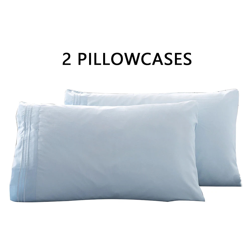 Battilo Soft Microfiber Pillowcase Set of 2 | Queen & King Size