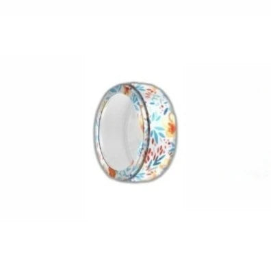 Ring Protector Universal Print Pattern Silicone Shell At Any Time To Protect Against Bumps and Damage Accessories Silicone Cover Peaceful Pleasures Health and Wellness flowers