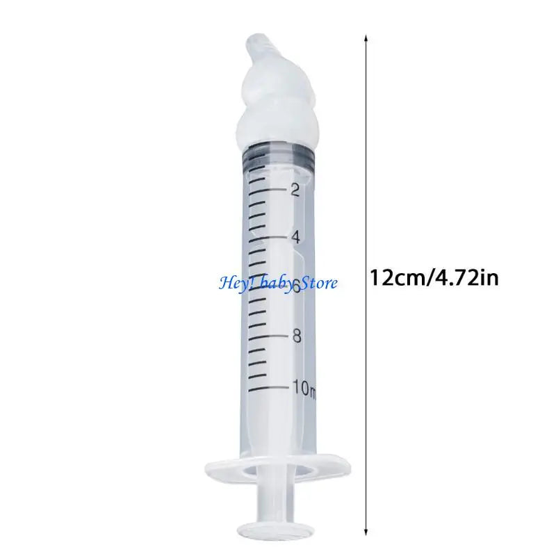 Silicone Baby Nasal Aspirator Syringe | Safe Infant Nose Cleaner