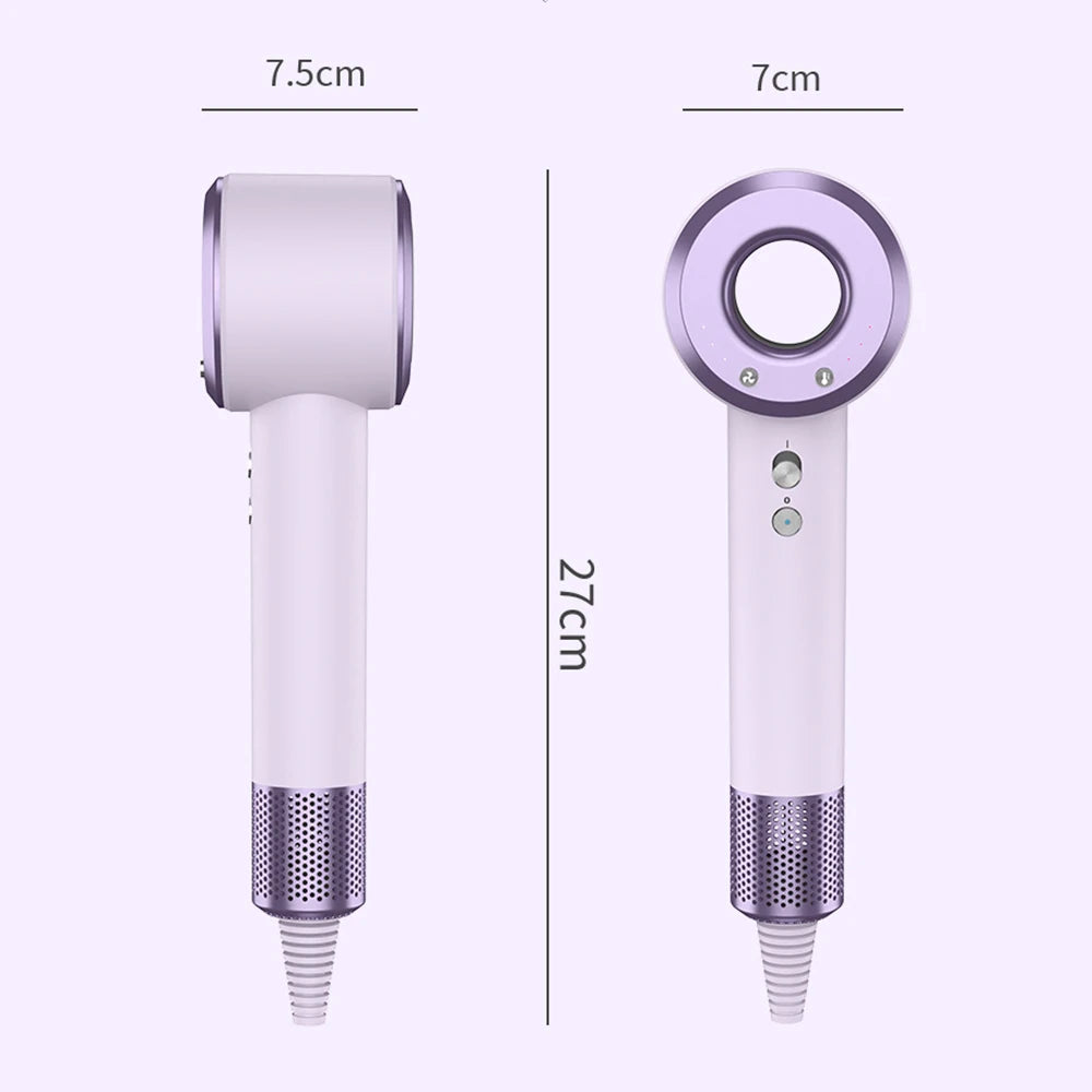 2 IN 1 Airwrap Hair Dryer High Speed Brushless Motor Negative Ionic Blow Dryer Multi-Function Salon Hair Styler Tools Peaceful Pleasures Health and Wellness