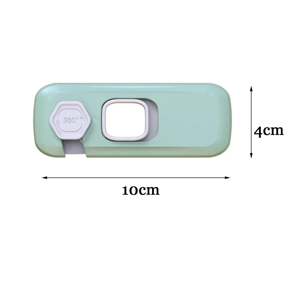 Child Proof Cabinet Locks Safety Buckle Anti Pinch Hand for Refrigerator Drawer Opposite Door Cabinet Closing Baby Protectionn Peaceful Pleasures Health and Wellness
