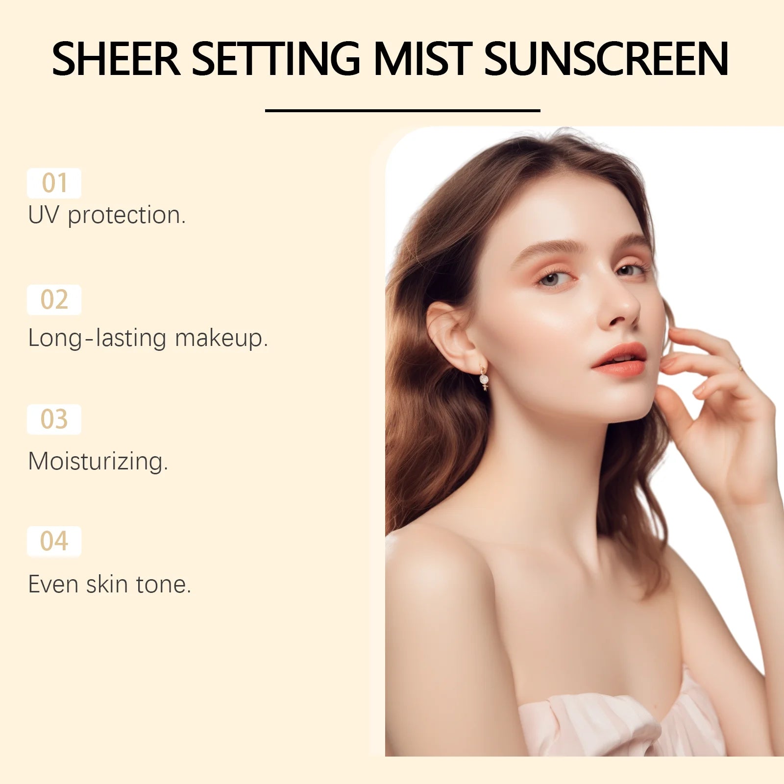 SPF 50+ Makeup Setting Spray – Oil Control & UV Protection Peaceful Pleasures Health and Wellness