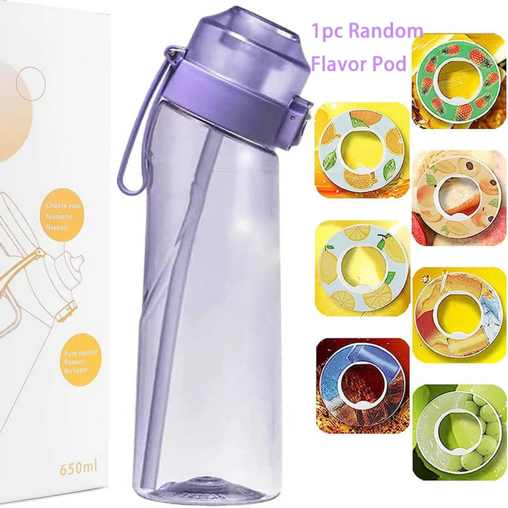 Air Water Bottle with Flavor Pods | BPA-Free Scent Infuser
