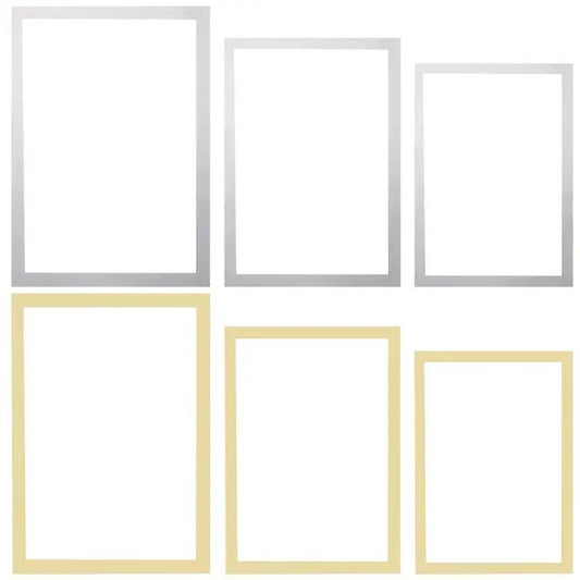 Magnetic Display Frame Poster Cover Frame Self Adhesive Free Punching Paintings Pictures Photo Display Wall Decor Art Frames Peaceful Pleasures Health and Wellness