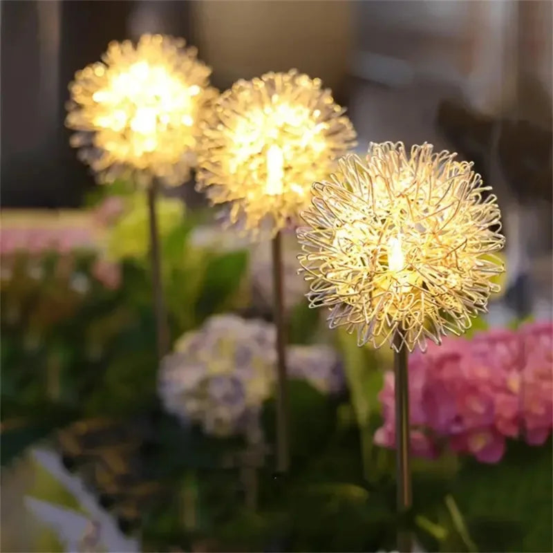Solar Dandelion Garden Light | Outdoor Lawn Landscape Lamp