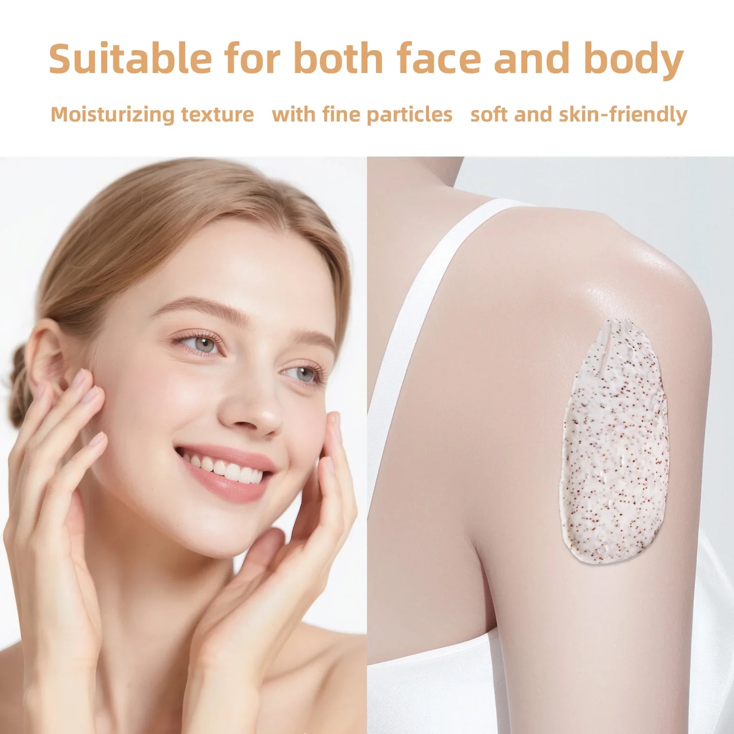 Ottilavie Lemon Vitamin E Scrub | Face & Body Exfoliator