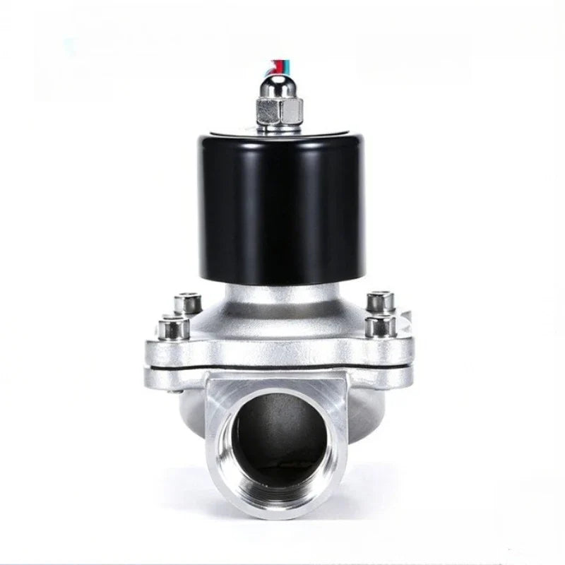 Electric Solenoid Valve DN15/20/25 – 304 SS, NC, AC220V/DC24V