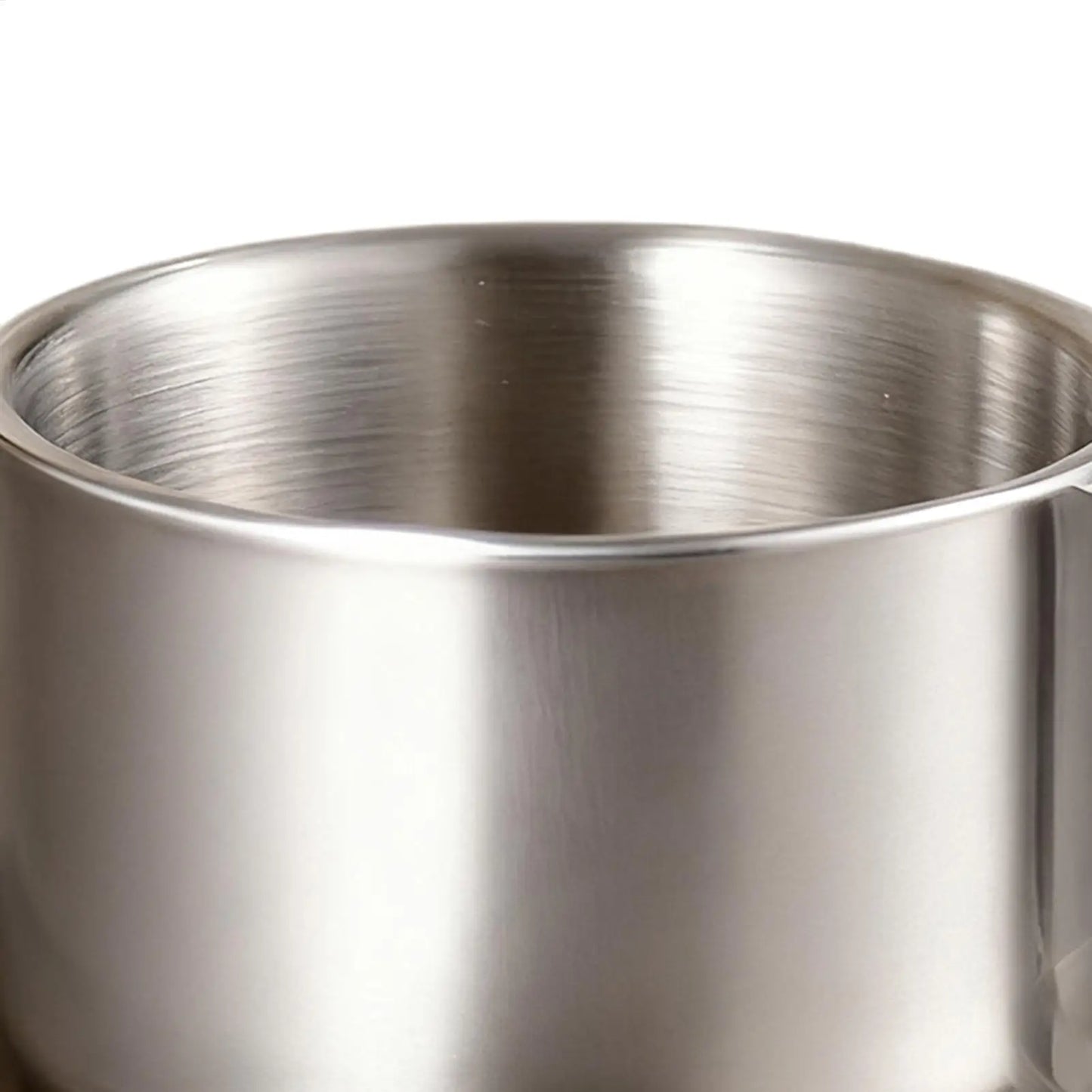 Double Wall Stainless Steel Coffee Cup Set 200ml | Saucer & Spoon