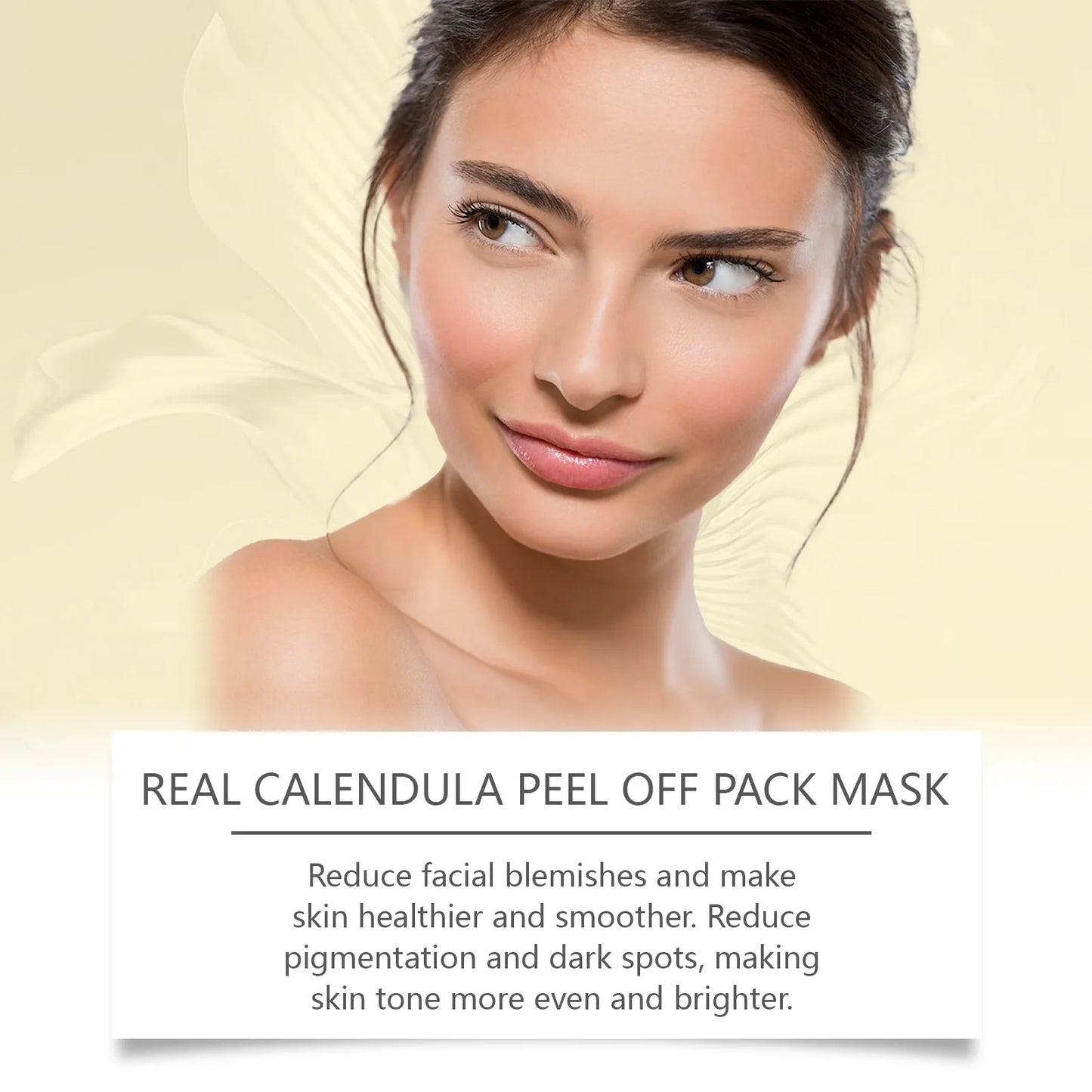 Calendula Peel off Mask Shrink Pore Oil Control Fade Dark Spot Nose Cleansing Brightening Moisturizing Blackhead Remover Mask Peaceful Pleasures Health and Wellness