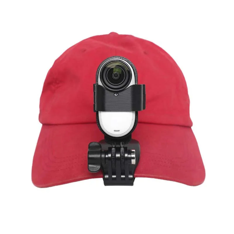 Wristband Monitoring And Precise Control For Insta360 GO3/3S Hat Clip Action Camera Baseball Cap Brim Clip Fixing Bracket Peaceful Pleasures Health and Wellness