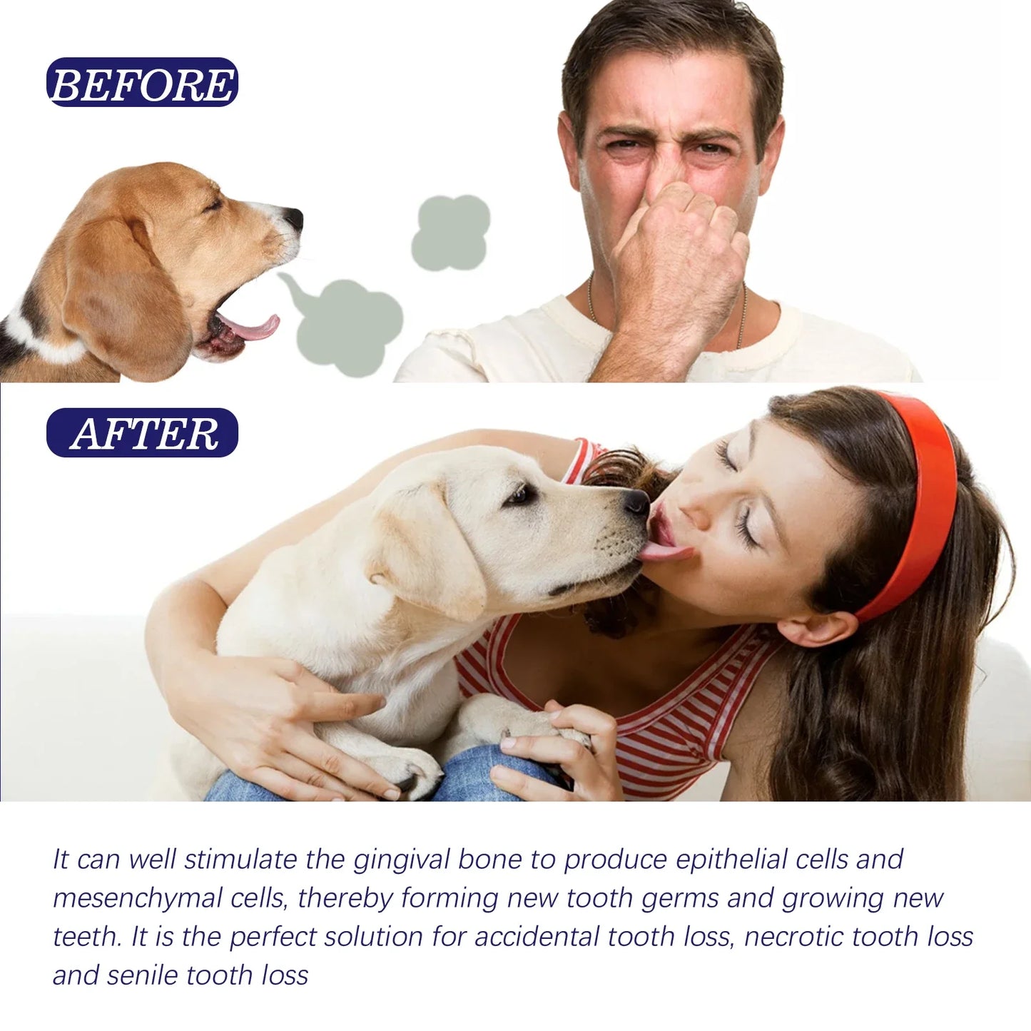 YEGBONG Pet Toothpaste – Tartar, Bad Breath & Whitening 50g